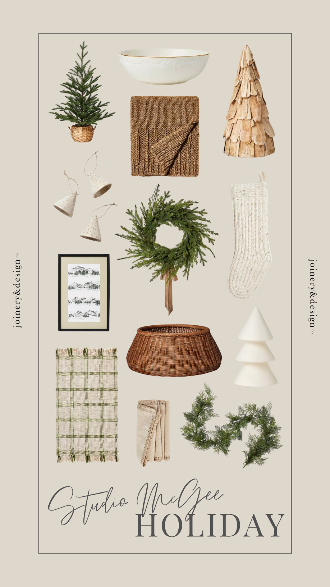 Studio McGee’s new holiday collection at Target is SO good! There’s something about their designs that brings warmth and elegance to any space. Here are a few of my favorites! Let me know on the comments what’s catching your eye 👇🏼

#christmas #deckthehalls #holidaydecor #livingroom #wreath

#LTKhome #LTKHoliday #LTKSeasonal
