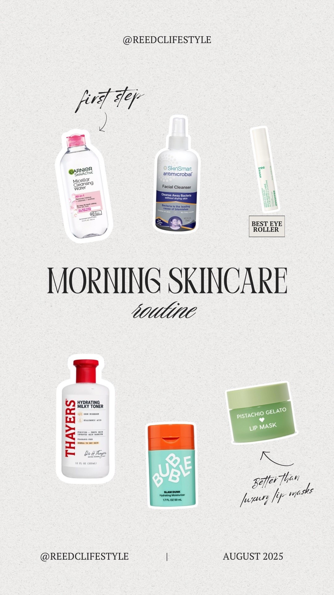 Morning skincare 🫧

#LTKBeauty