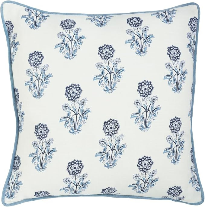 Mud Pie Large Scale Pattern Pillow | Amazon (US)