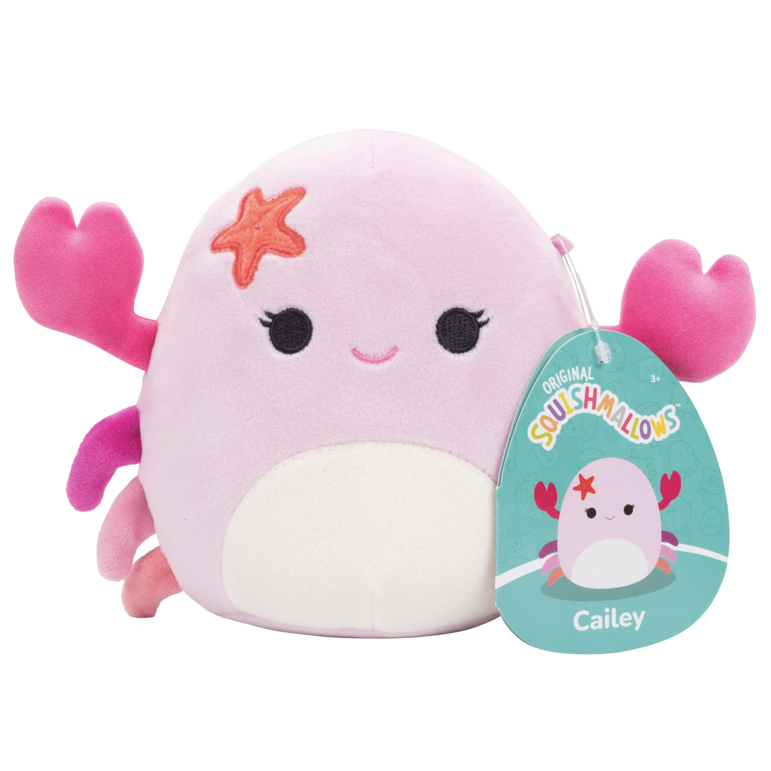 Squishmallows Original 5-Inch Cailey The Crab - Official Jazwares Plush - Collectible Soft & Squi... | Amazon (US)