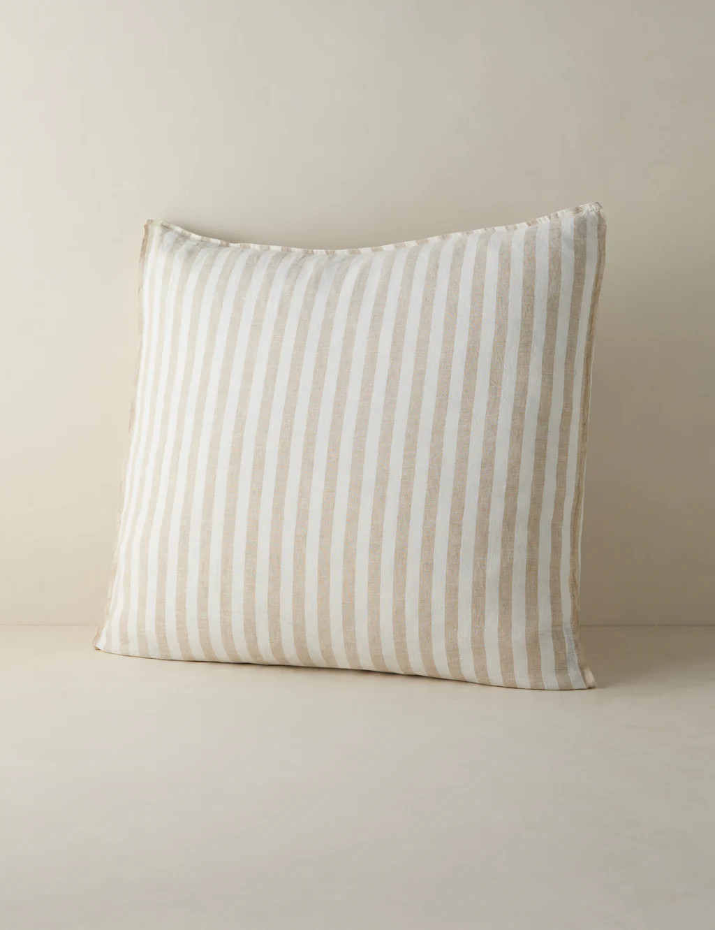 Thayer Striped European Flax Linen® Sham | Lulu and Georgia 