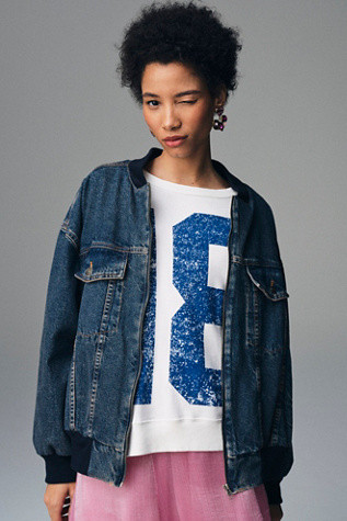 We The Free Stadium Denim Jacket | Free People (Global - UK&FR Excluded)