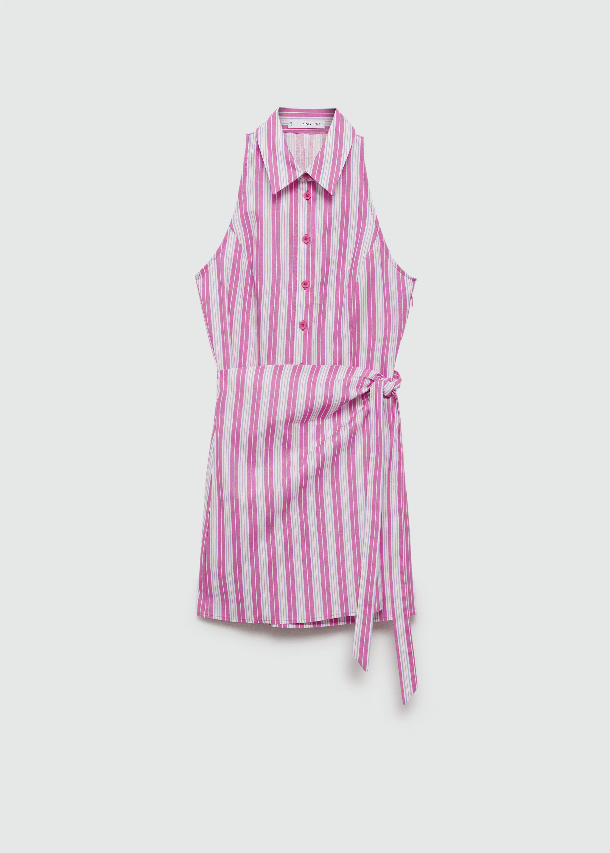 Wrap shirt dress | MANGO (US)