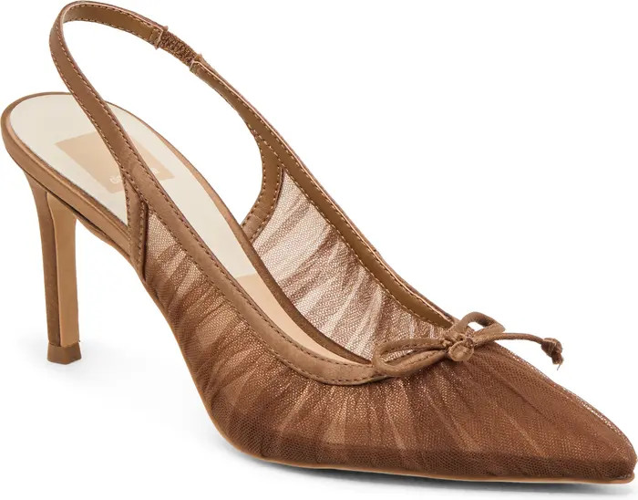 Yela Slingback Pointed Toe Pump (Women) | Nordstrom