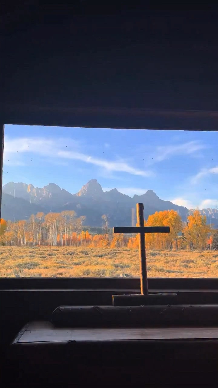 God you’ve been patient, God you’ve been gracious. 
#grandteton #wyoming #jesussaves #jacksonhole #chapeloftransfiguration