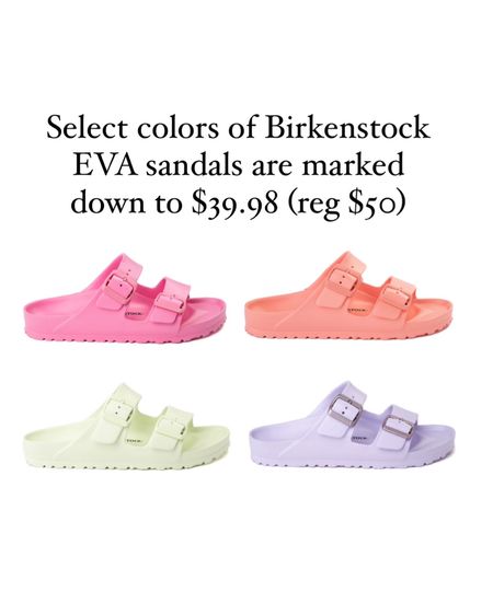 Birkenstock Arizona EVA sandals


#LTKShoeCrush #LTKFindsUnder50 #LTKSaleAlert
