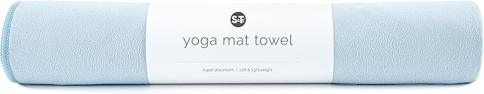 S&T INC. Yoga Mat Towel, Quick Dry Towel, Soft and Absorbent for Gym, Pilates, and Hot Yoga Mat, ... | Amazon (US)