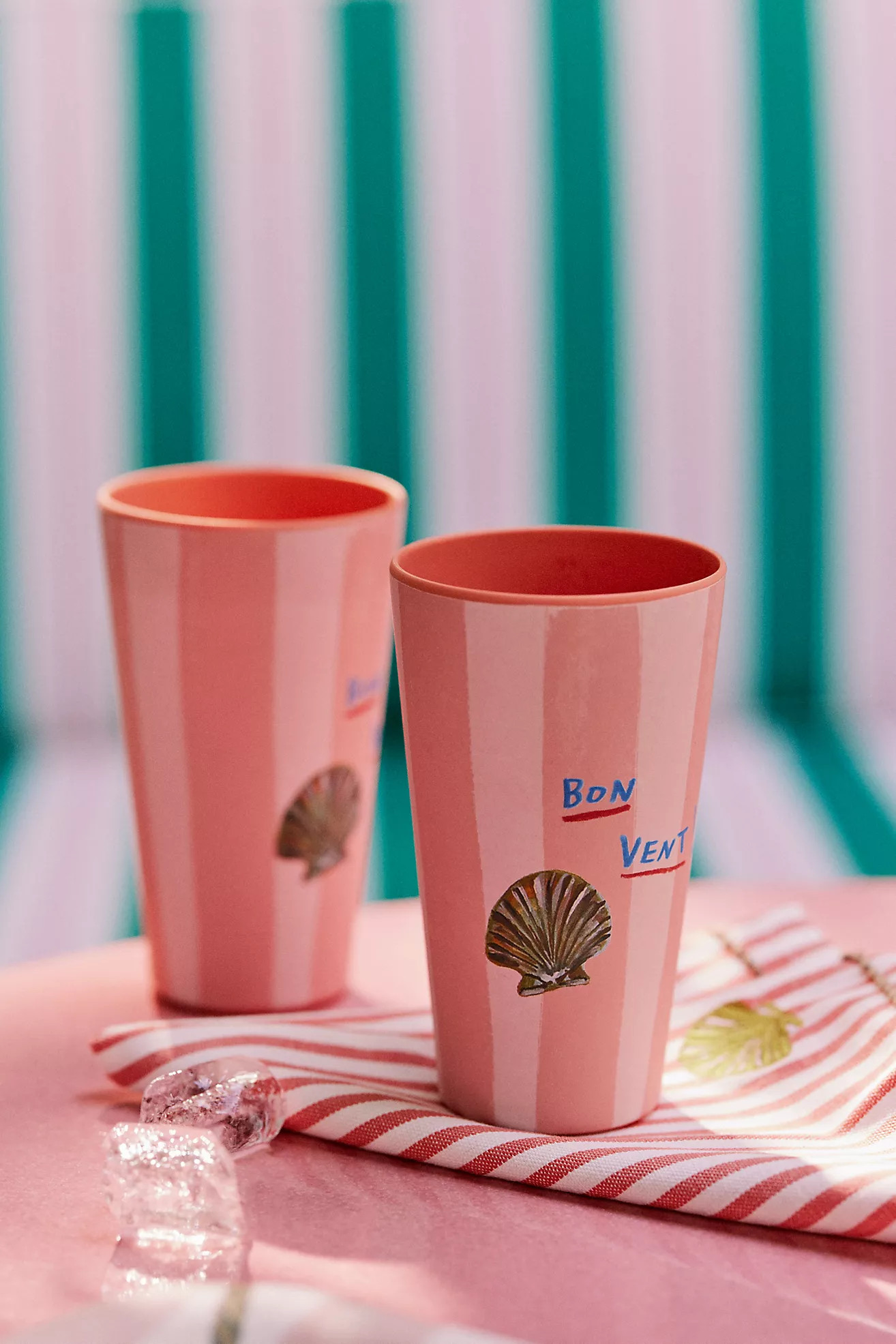 Nathalie Lete By the Sea Melamine Tumbler | Anthropologie (US)