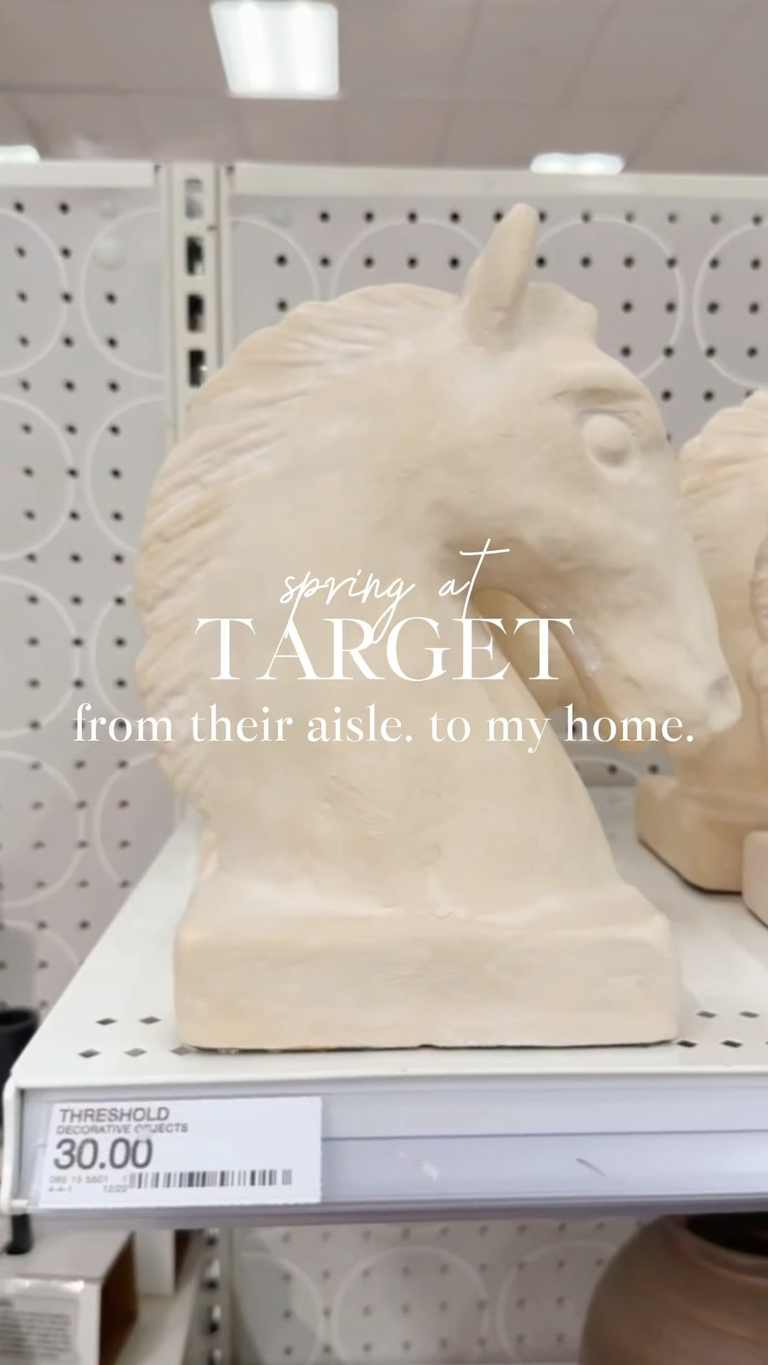 We are loving Target's spring collection! Plenty of decor items to choose from - neutral with slight pops of color. Obviously, the horse sculpture is my favorite item from this haul! Shop now, before it sells out! 

 #LTKSeasonal #LTKHome