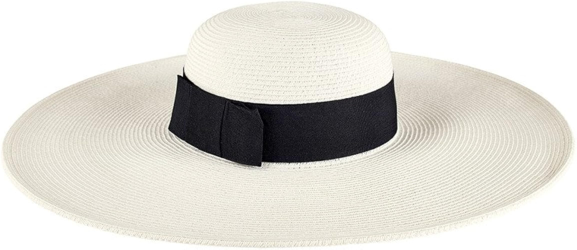 San Diego Hat Company Women's Ultrabraid Hat with Ribbon Hat | Amazon (US)