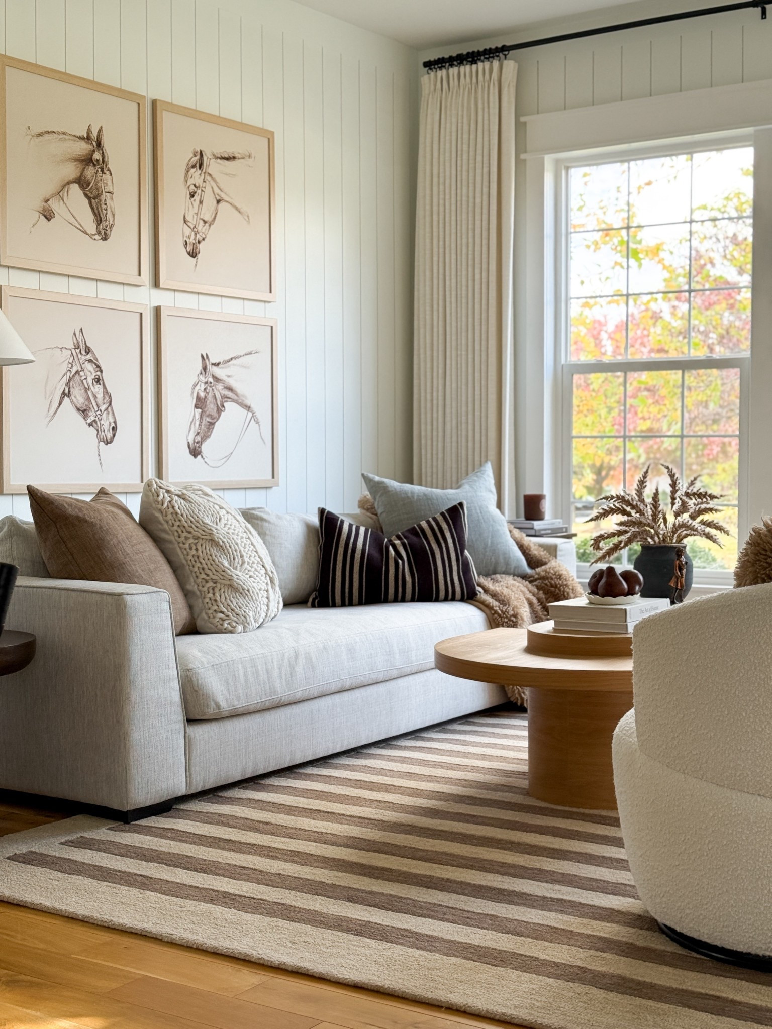 Living room decor, Loloi rug, Leanne ford interiors, lemae, pottery barn, home interior, home inspo, interior design, cozy home, neutral home, fall decor, minimal, interior design, home style 

#LTKHome #LTKSeasonal #LTKSaleAlert