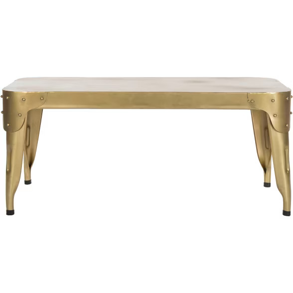 Classsic Iron Coffee Table - Gold - Safavieh | Target
