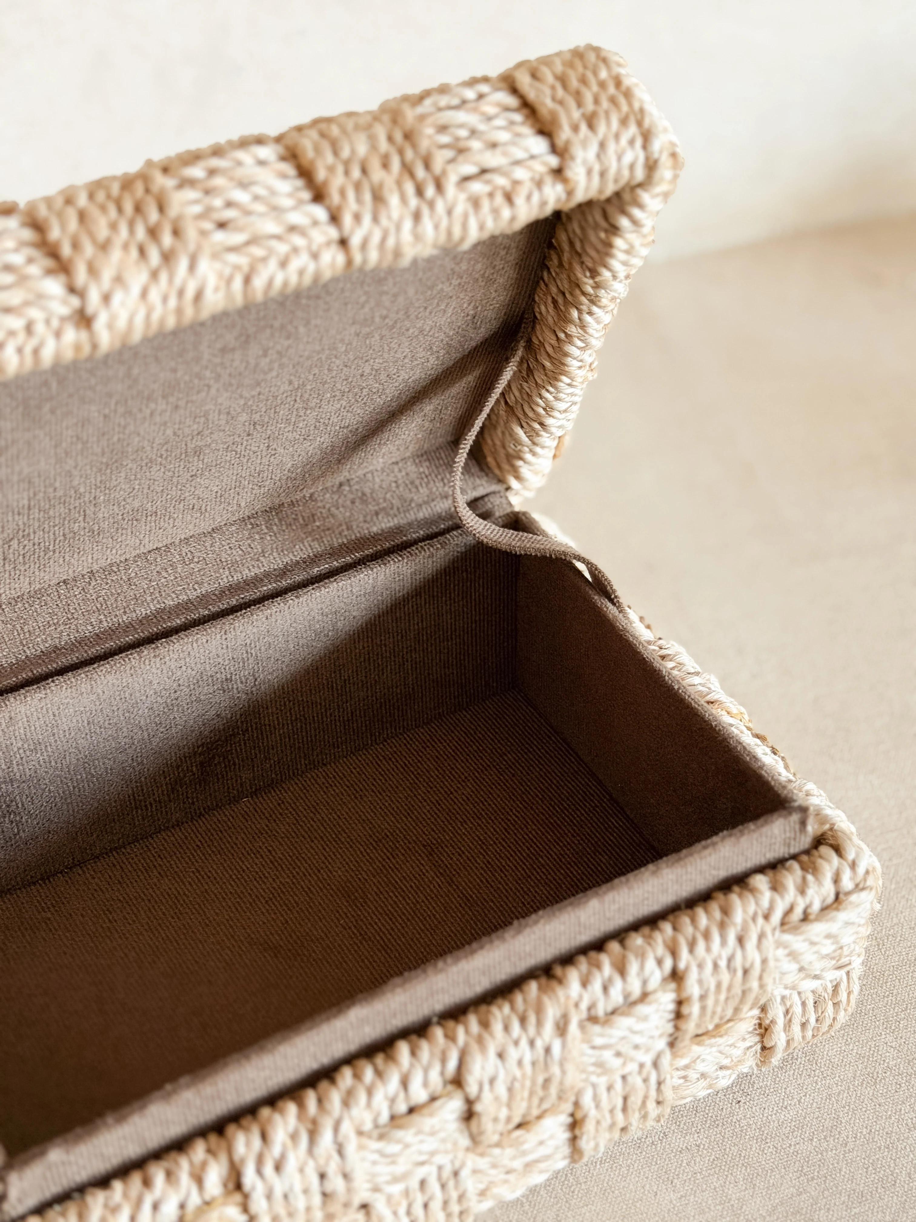Woven Decor Box | Cottage and Key