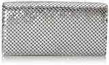 Jessica McClintock womens Metal Mesh Roll evening handbags, Silver, One Size US | Amazon (US)