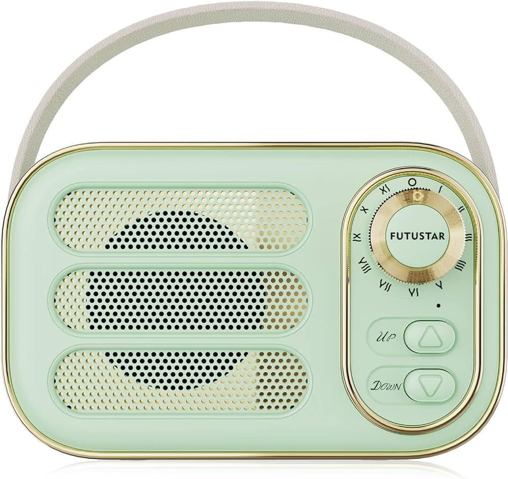 Aresrora Vintage Bluetooth Speaker,Retro Decor, Small Wireless Bluetooth Speaker, Cute Old Fashio... | Amazon (US)