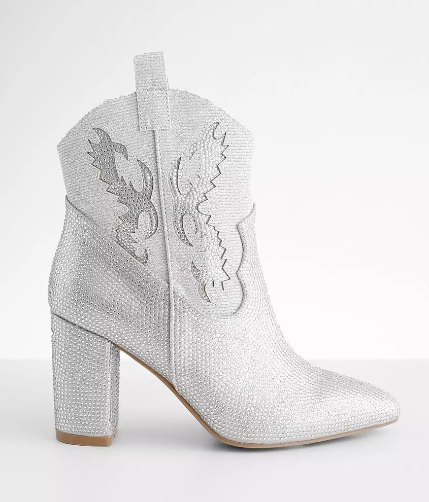 Gypsi Rhinestone Western Ankle Boot | Buckle