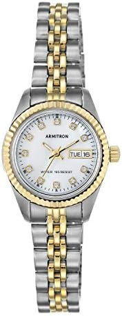 Armitron Women's Genuine Crystal Accented Bracelet Watch, 75-2475 | Amazon (US)