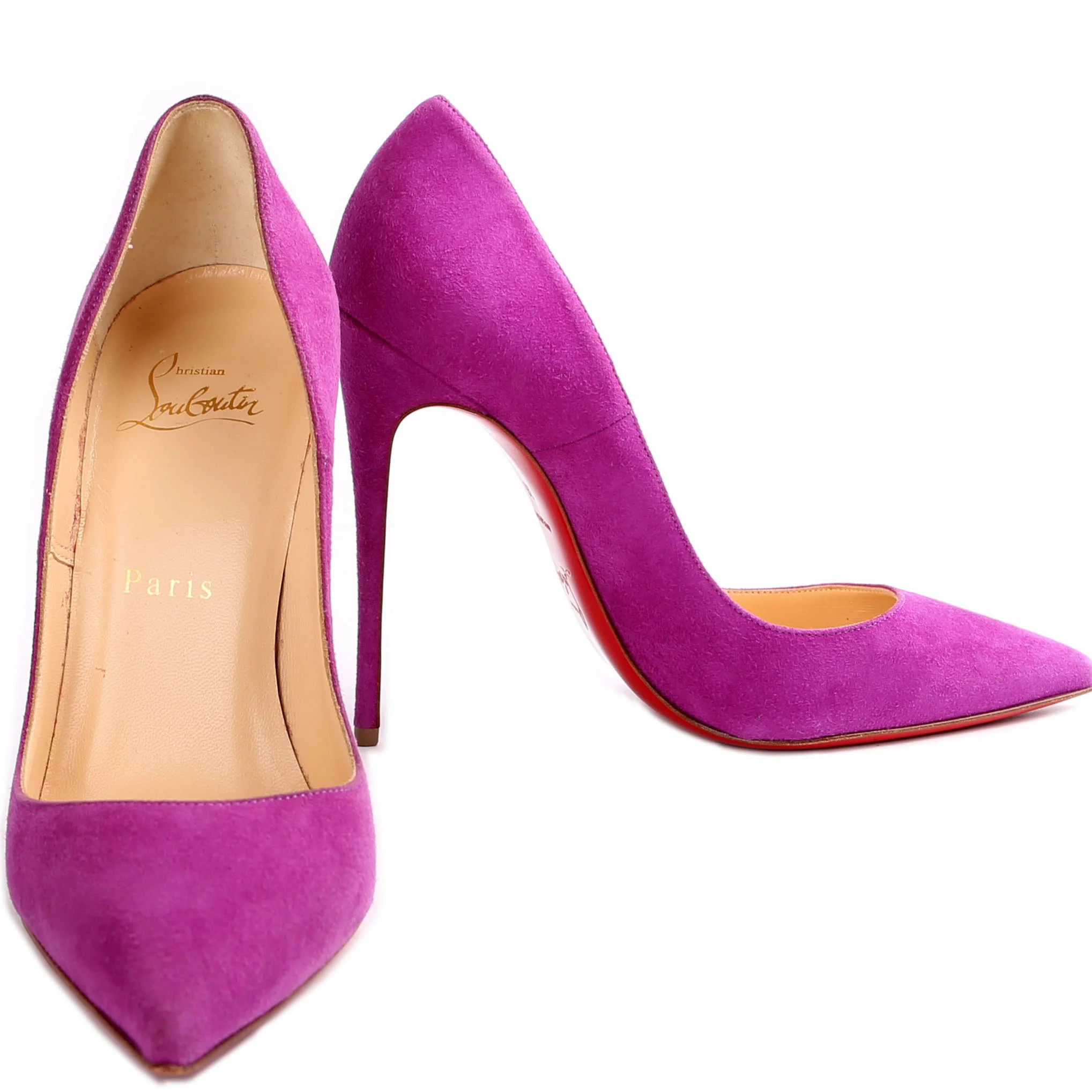 Pigalle Follies 100 Suede Pumps Size 36 | Keeks Designer Handbags
