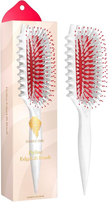 Bounce Curl Define EdgeLift Brush - Curly Hair Brush for Defining Detangling and Sectioning Wavy ... | Amazon (US)