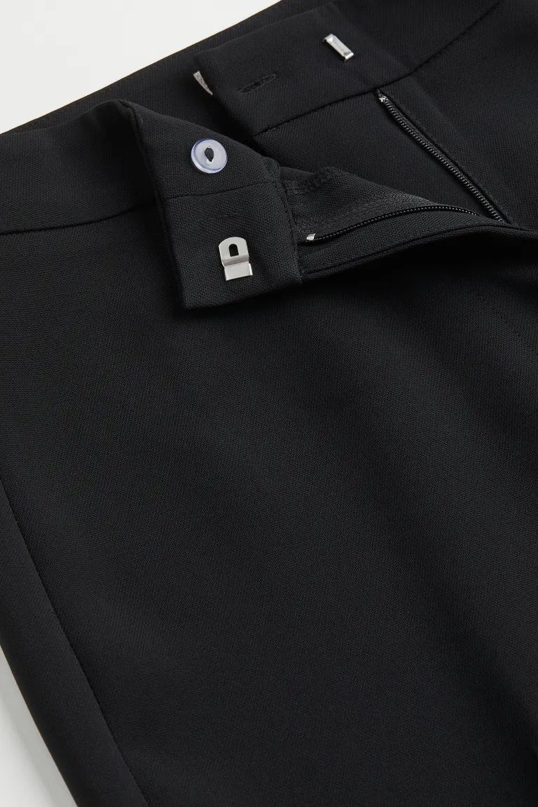 Pantalón amplio - Negro - MUJER | H&M ES | H&M (FR & ES & IT)