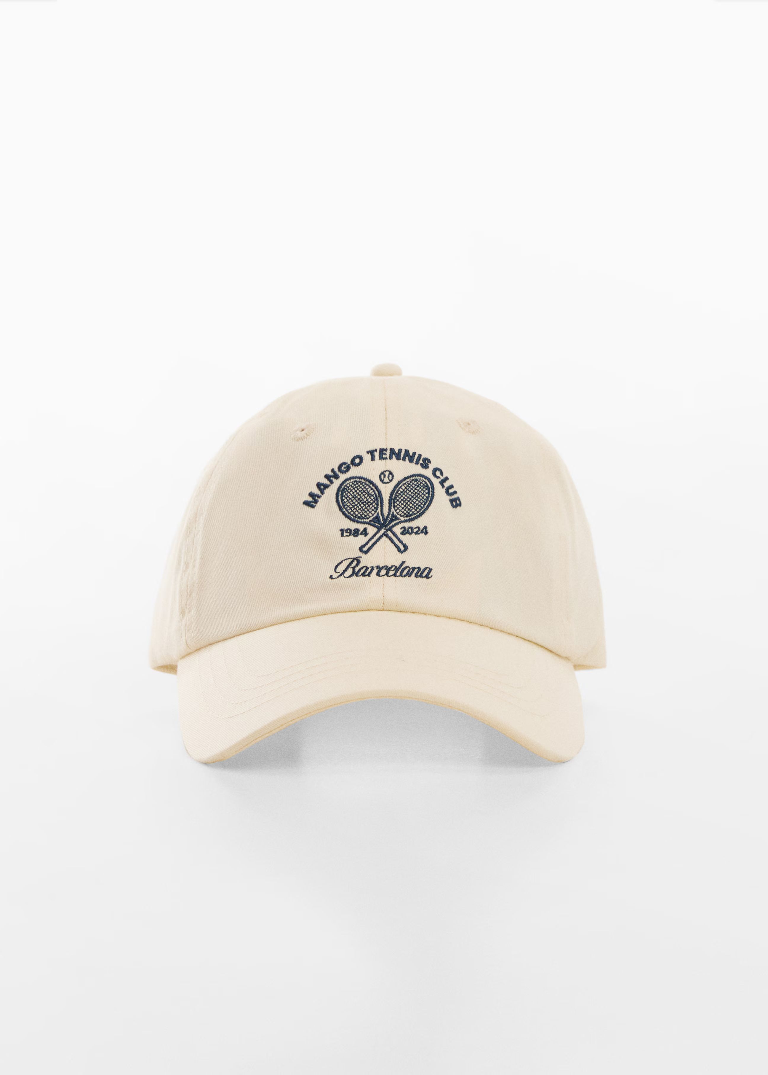 Cap with embroidered logo | MANGO (US)