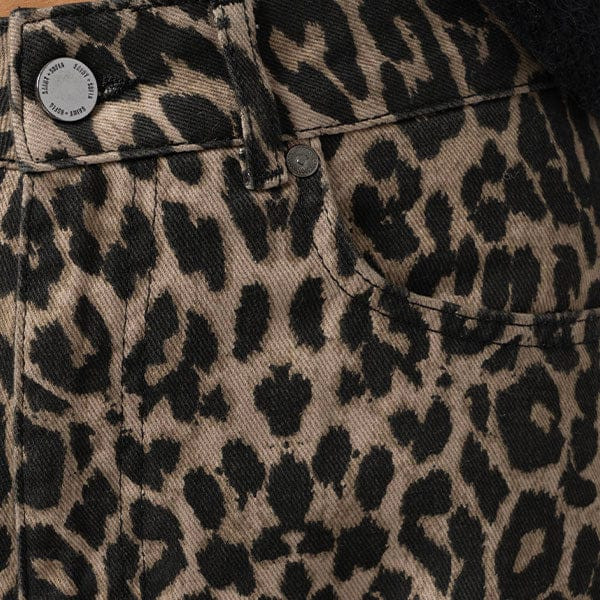Barrel Leg Jean - Leopard | Saint + Sofia