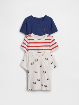 Baby & Toddler Mix & Match Pocket T-Shirt (3-Pack) | Gap (US)
