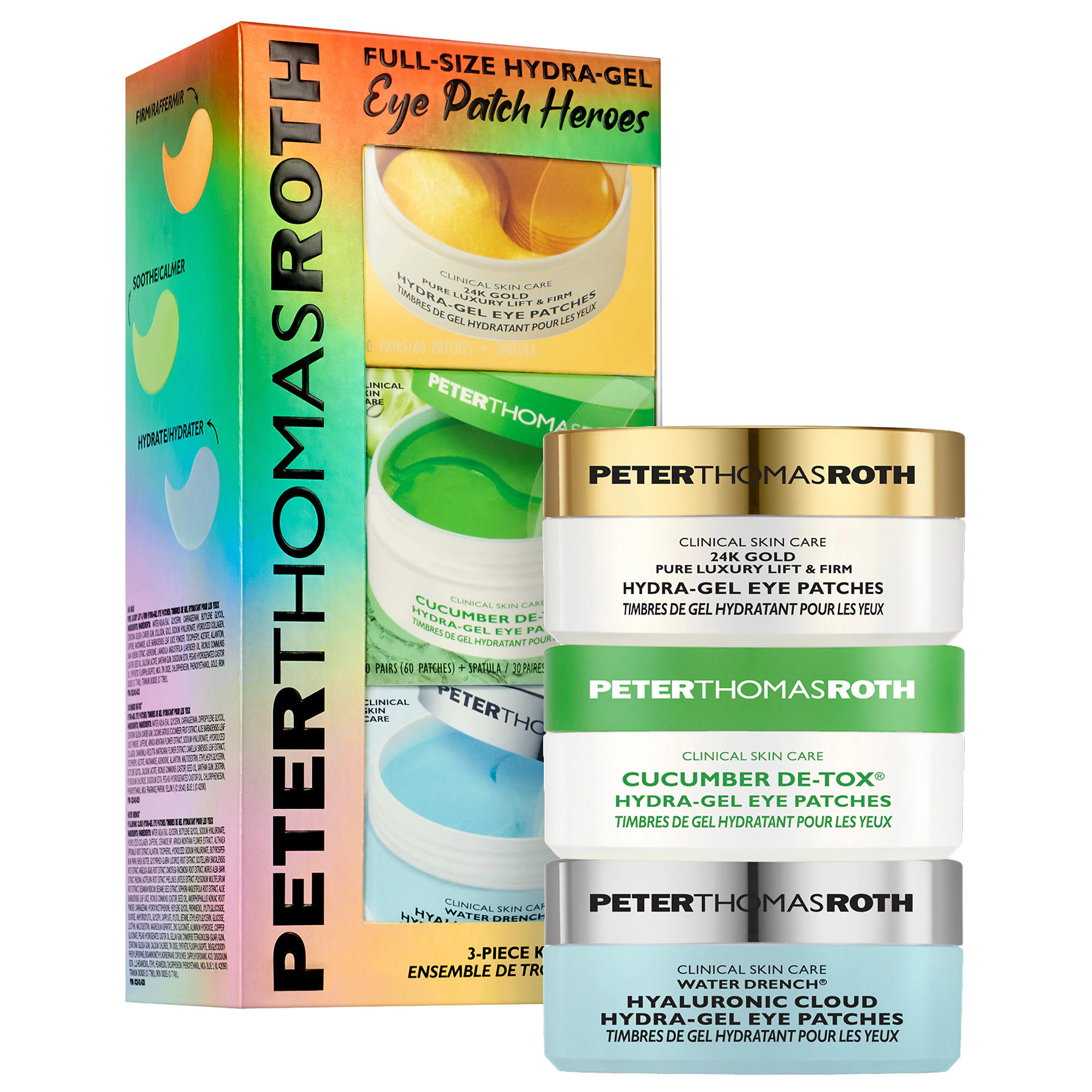 Peter Thomas Roth Full-Size Hydra-Gel Eye Patch Heroes 3-Piece Kit | Sephora (US)