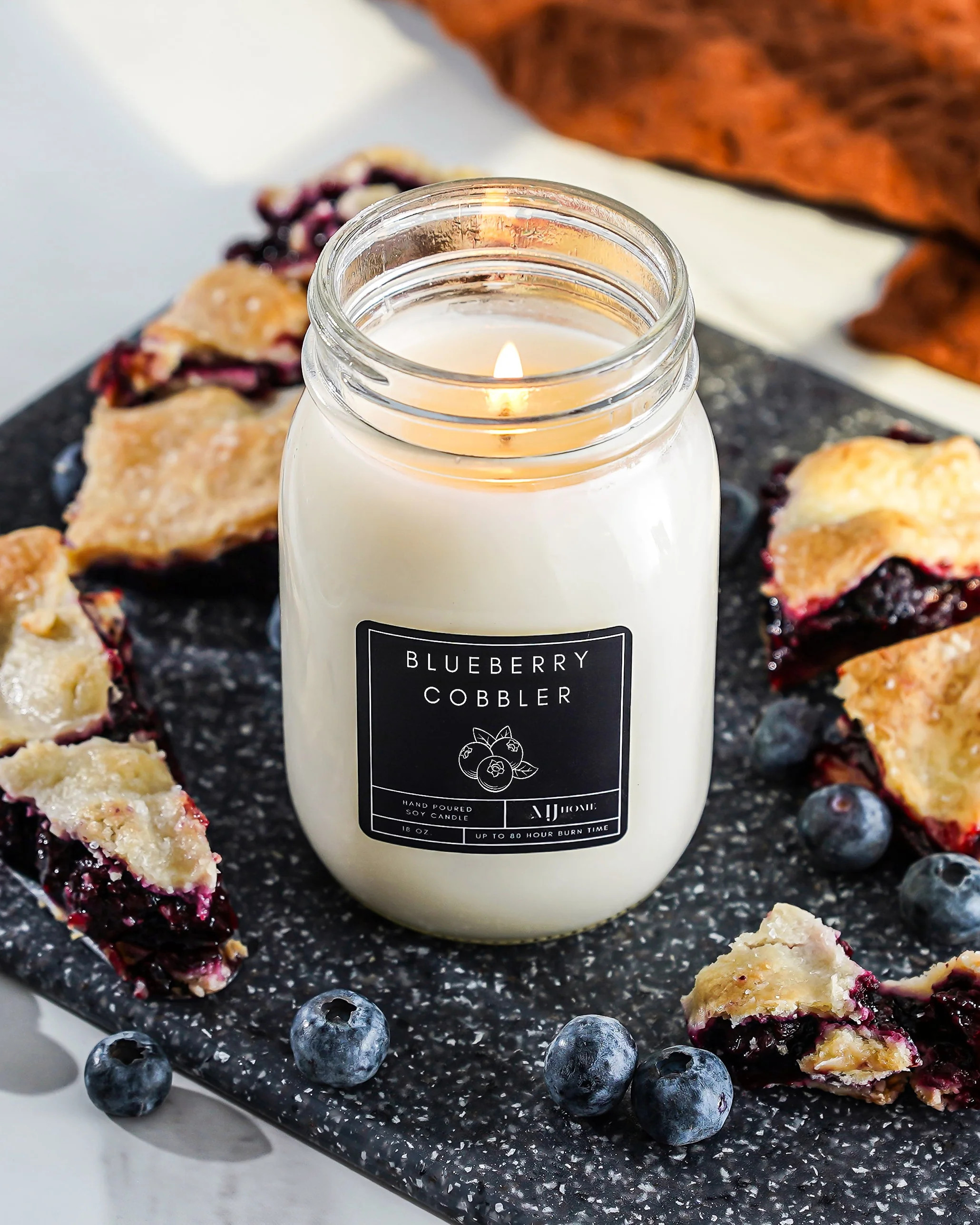 Blueberry Cobbler | Mason Jar | MJHome