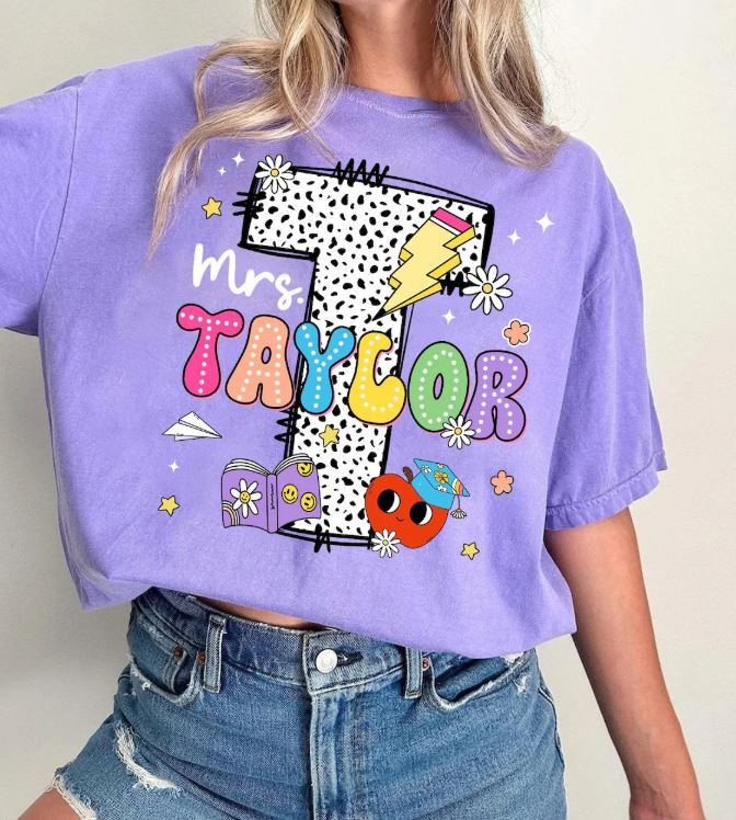 40% off!

Custom Teacher Name Shirt, Teacher Shirt for Women, Teacher Gift, Teacher Team Shirt, Back To School Teacher Shirt, Teacher Appreciation etsy shop cute teacher shirt teacher gift idea 

 #LTKSaleAlert