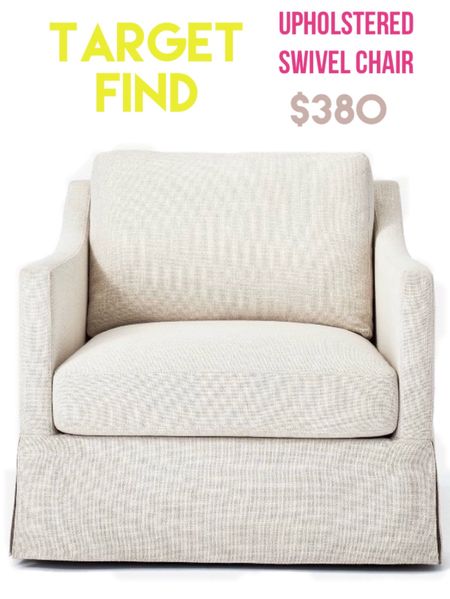 Cannot believe the price of this awesome swivel chair from Target! 

#LTKhome