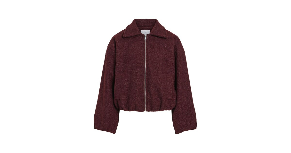 VILA Jacke in Merlot | ABOUT YOU (DE)