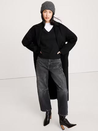 Merino V-Neck Sweater | Banana Republic (US)