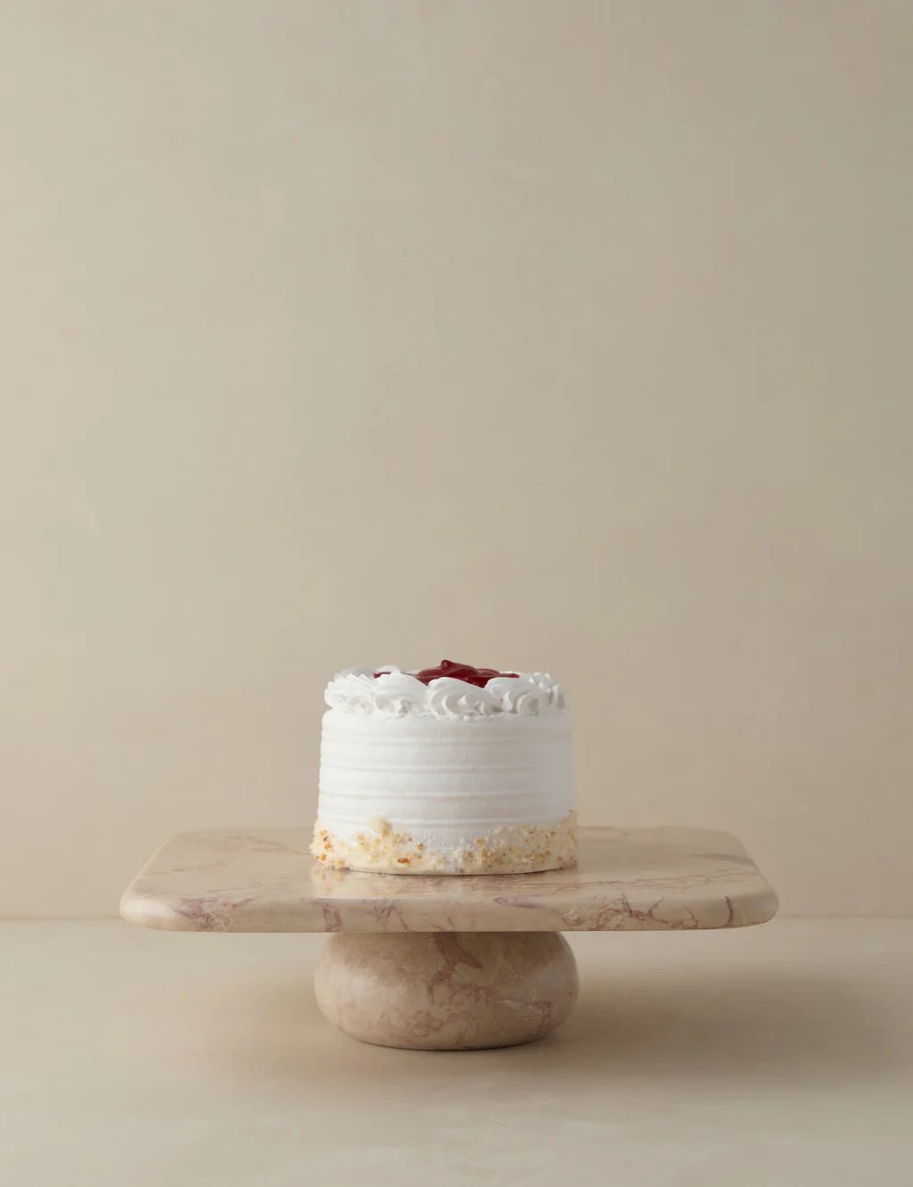 Lusine Square Marble Cake Stand | Lulu and Georgia 