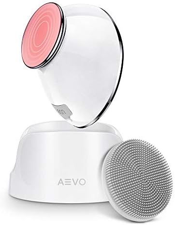 AEVO Facial Cleansing Brush, 6X Deeper Cleanse 2 in 1 Heated Massager & Sonic Vibrations [Detacha... | Amazon (CA)