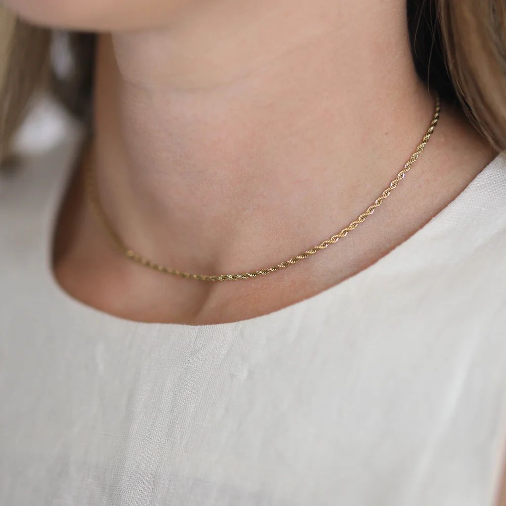 Rope Chain Necklace - 2mm | Lor By Cara Loren