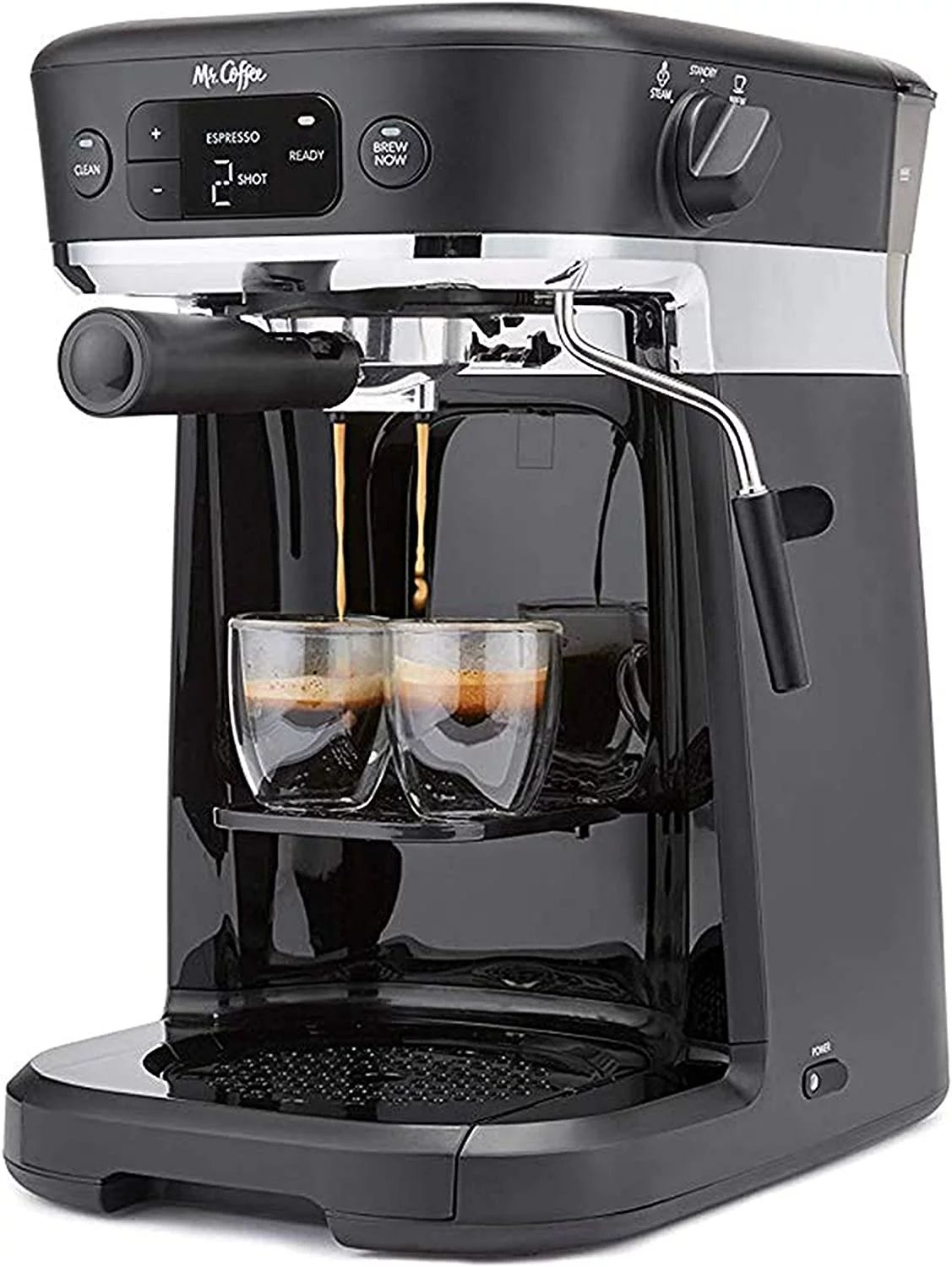 Mr. Coffee All-in-One Occasions Coffee Maker, 10-Cup Thermal Carafe, and Espresso Milk Frother Bl... | Walmart (US)