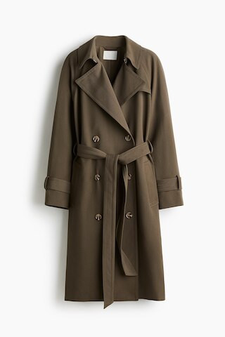H & M - Trench coat - Green | H&M (UK, MY, IN, SG, PH, TW, HK)