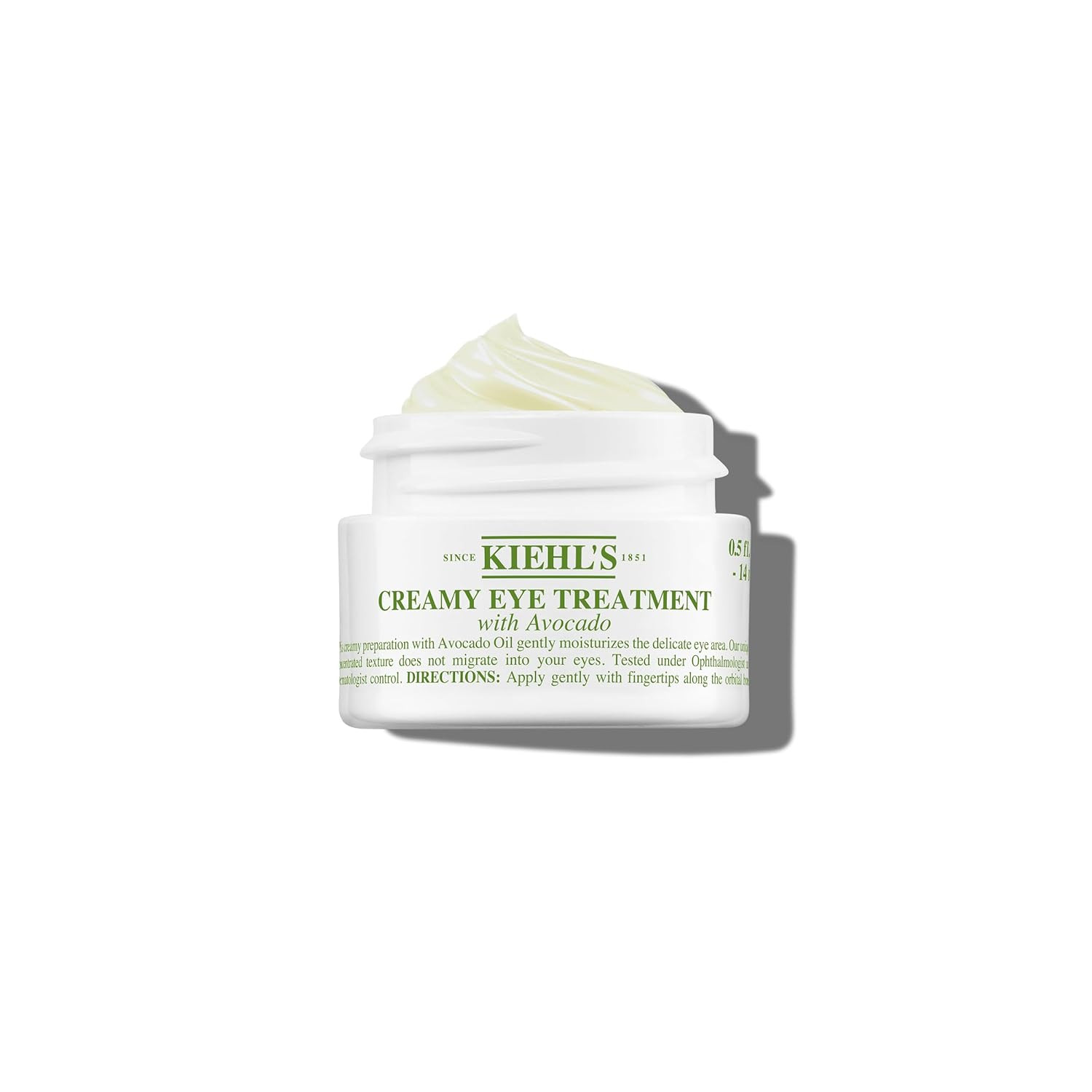 Kiehl's Avocado Eye Treatment, Under Eye Cream for Puffiness and Dark Circles, with Caffeine to C... | Amazon (US)