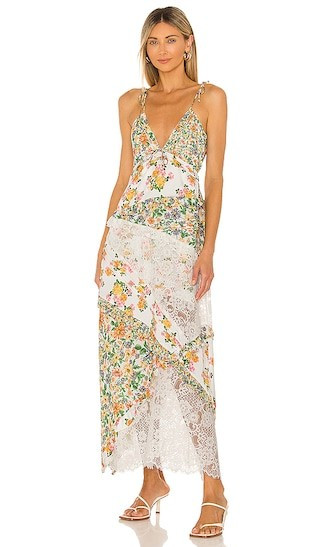 For Love & Lemons Rosalyn Maxi Dress. - size XL | Revolve Clothing (Global)