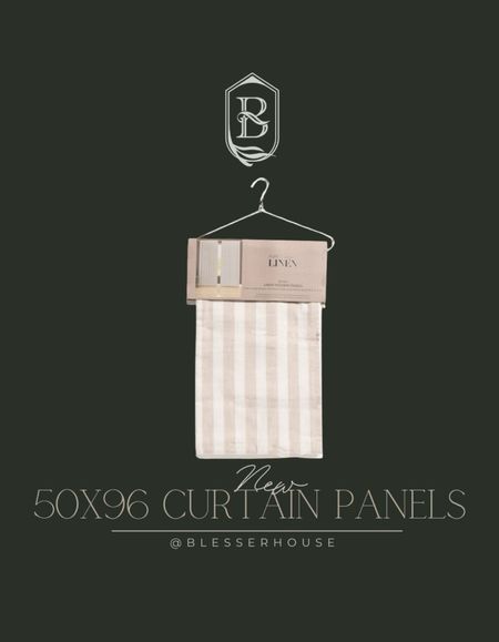 New linen blend striped curtain panels!

#LongCurtains #StripedCurtains #NeutralCurtains  #tjmaxx

#LTKhome