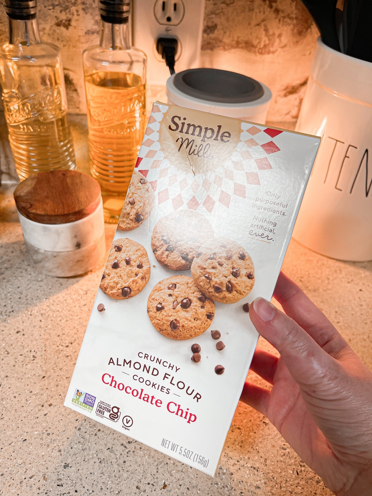 Simple Mills almond flour chocolate chip cookies. 🍪 

My new favorite snack when I’m wanting something light, but sweet. 🍪 

#LTKTravel #LTKKids #LTKfoodie