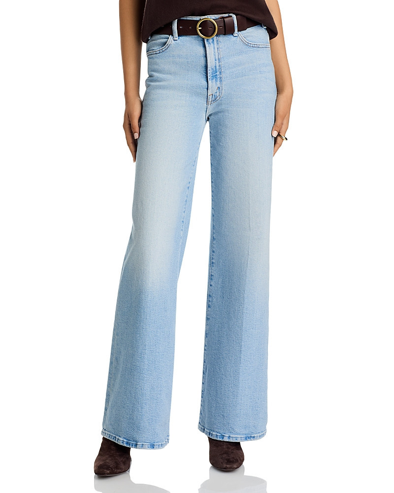 Mother The Hustler Roller Sneak High Rise Jeans in Complete 360 | Bloomingdale's (US)