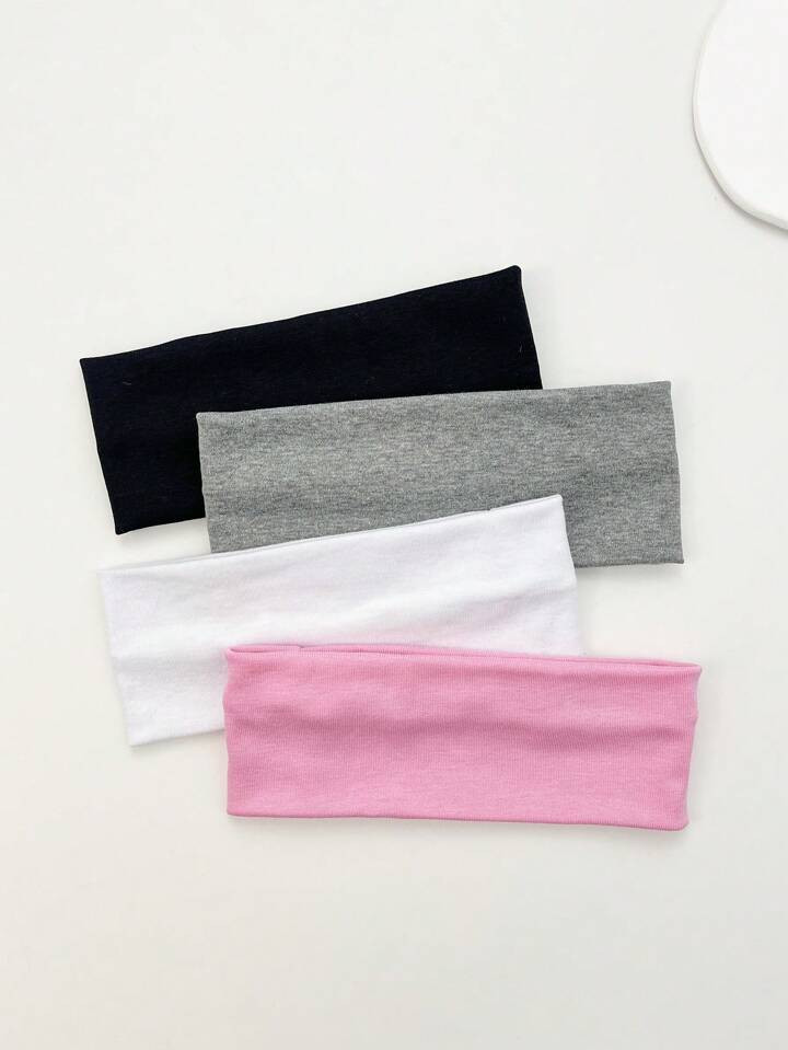 1/4pcs/Set Women's Multi-Color Fabric Premium Fashion Headband, Suitable For Daily Wear Gym | SHEIN
