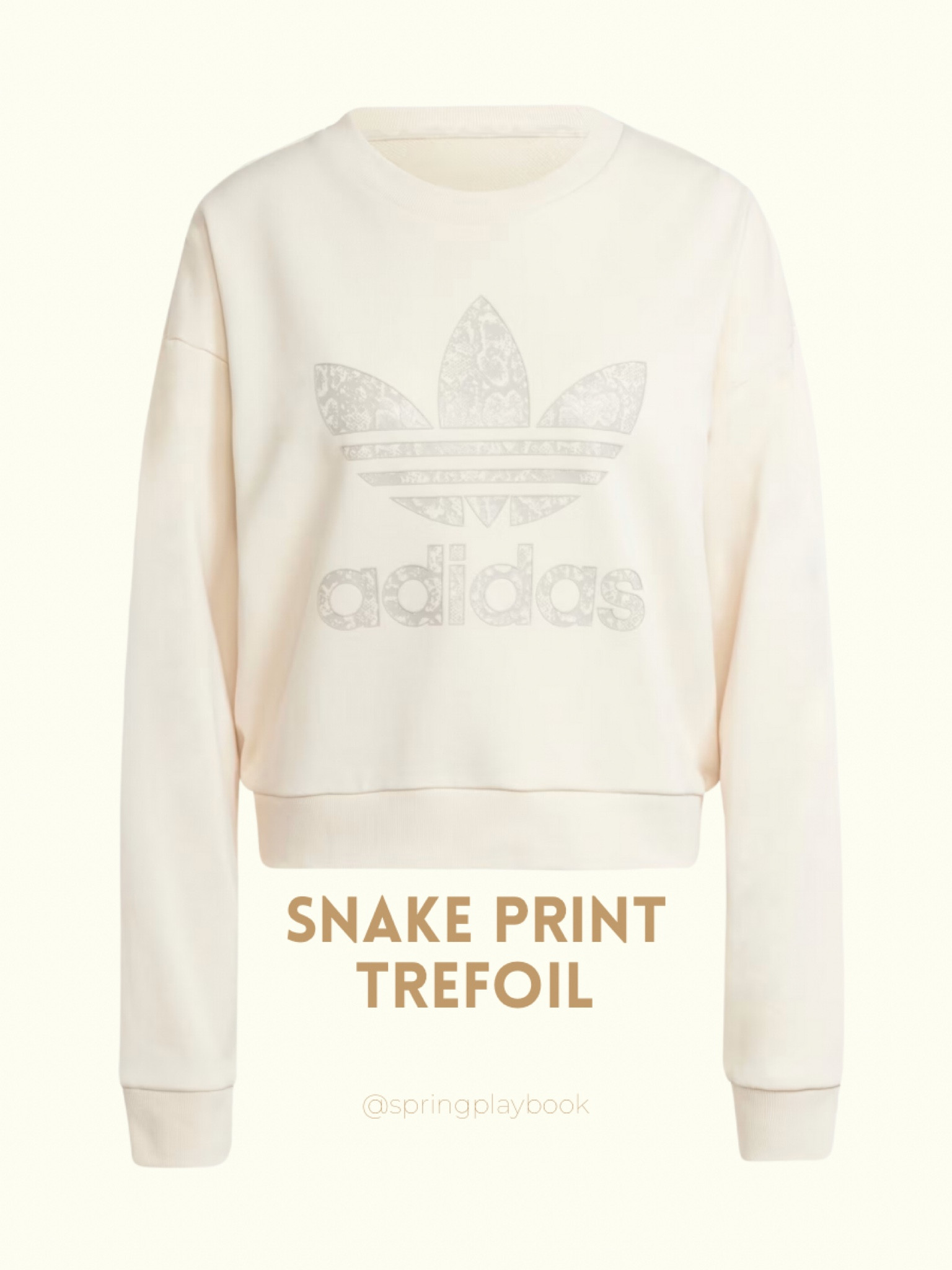 Year of the Snake! (And hopefully RepTV!) Do I need another sweatshirt, no. Is this cream with snake print sweatshirt calling my name, YES!

#createdcolorful #createdcolorfulspring #hocspring #tcispring #pcaspring #lightspring #warmspring #truespring #brightspring #clearspring #paintboxspring #bluespring

#LTKSaleAlert #LTKActive #LTKFitness