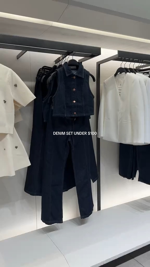 Denim set of my dreams under $100😍 #spring #denim #zara #ltkxzara #zaraxltk 

#LTKPetite #LTKStyleTip #LTKOver40