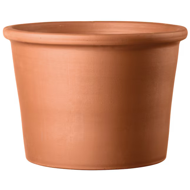 Pennington 3.5-in W Small Orange Clay Indoor/Outdoor Planter | Lowe's