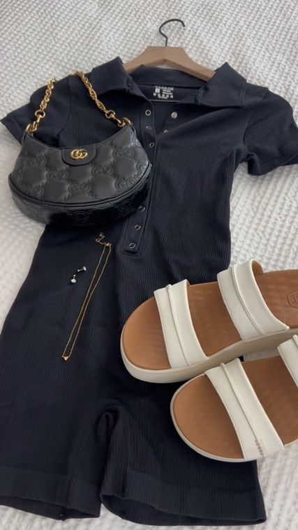 The kind of outfit that makes packing for a trip so easy 🖤

Comfy enough for long walks, cute enough for café stops and photo moments, and effortless enough to wear straight from morning plans to sunset strolls. Just an easy summer staple for exploring new places and feeling put together without trying too hard 🌴🌞🌺

#LTKStyle #LTKTravel #SummerOutfits #VacationStyle #AthleisureLooks #TravelOutfitInspo #EffortlessFashion #SportyChic #OOTDInspo #EverydayStyle #SummerWardrobe #ComfyAndCute

#LTKTravel #LTKSeasonal #LTKootd