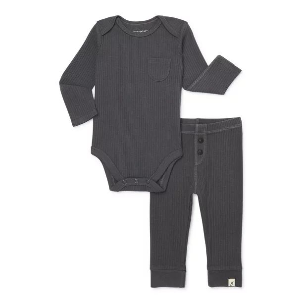 easy-peasy Baby Bodysuit and Leggings Set, 2-Piece, Sizes 0M-24M - Walmart.com | Walmart (US)