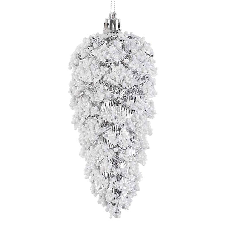 Metallic Pinecone Ornament, 5.5" | At Home